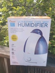 Crane Filter Free Humidifier 1 Gallon Ultrasonic Cool Mist Penguin New Open Box