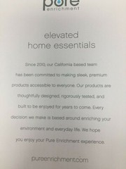 Pure PureSpa Enrichment Mistaire Studio Humidifier w/ Auto Shut-Off & 0.7L Tank