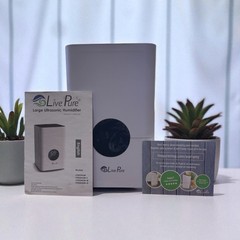 Live Pure Large Ultrasonic Humidifier MODEL: LP850HUM