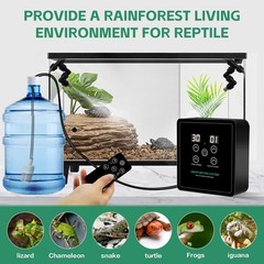 MECESOR Automatic Reptile Mister Humidifier with Timer,Programmable Terrarium…
