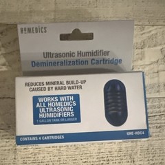 HoMedics UHE-HDC4 Ultrasonic Humidifier Demineralization Cartridges 4 Pack