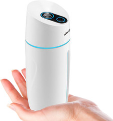 2PK Portable Mini Humidifier for Travel and Small Room with Breathing Color LED