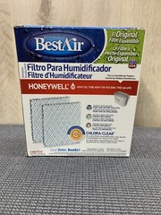 BEST AIR REPLACEMENT HUMIDIFIER FILTERS H-100, 3-Clips
