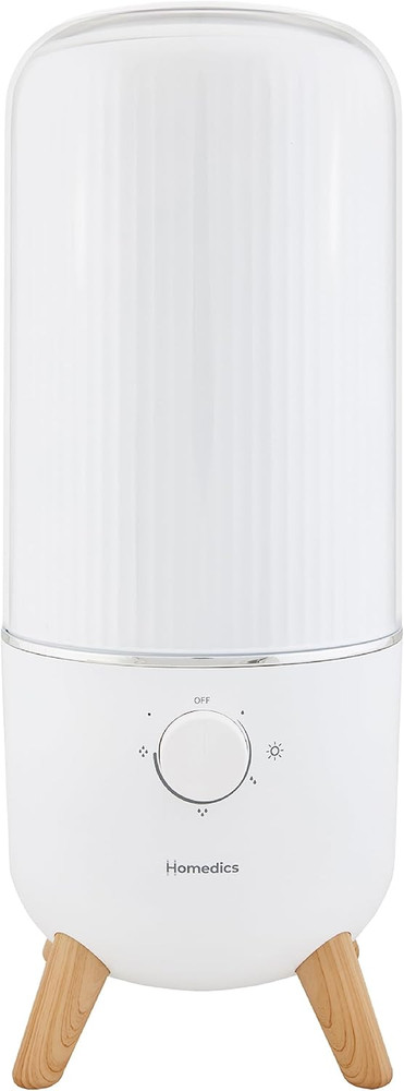 Ultrasonic Humidifier, Bedrooms and Home Offices, 0.97-Gallon Tank, 45-Hour Runt