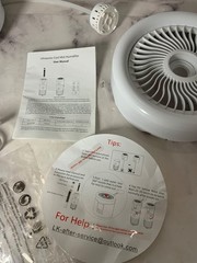 Humidifiers for Large Room Home Bedroom 2000 sq.ft. 17L/4.5Gal Large Humidifi…