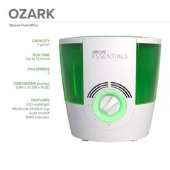 AIRCARE ESSENTIALS OZARK 1-Gal. Steam/Warm Mist Large Room Humidifier
