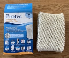 ProTec WF2 Humidifier Filter White Extended Life Replacement New / Open Box