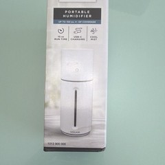 Vissani Cool Mist Portable Humidifier USB-C Night Light 150 sq. ft.