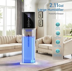 Humidifiers Large Room Bedroom with 7 Colors Light,Honovos 8L 2.1Gal Quiet Ul…