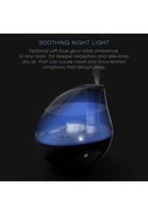 Pure Enrichment Mistaire Silver Cool Mist Humidifier Auto Shut-Off, Night Light