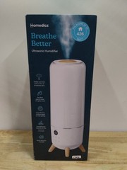 HoMedics TotalComfort Deluxe Large Room Ultrasonic Humidifier with Aromatherapy