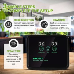 REPTILE FOGGER Automatic Mister for Terrarium Humidifiers MYGIIKAKA