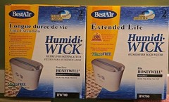 2 BestAir Humidifier Filter Honeywell “B” HW700 2 filters Per Box