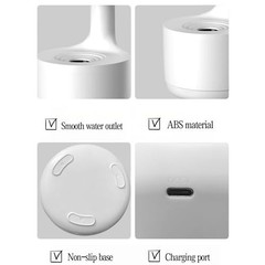 Humidifiers for Bedroom, 800ml Cool Mist Air Humidifie, Anti-Gravity Digital