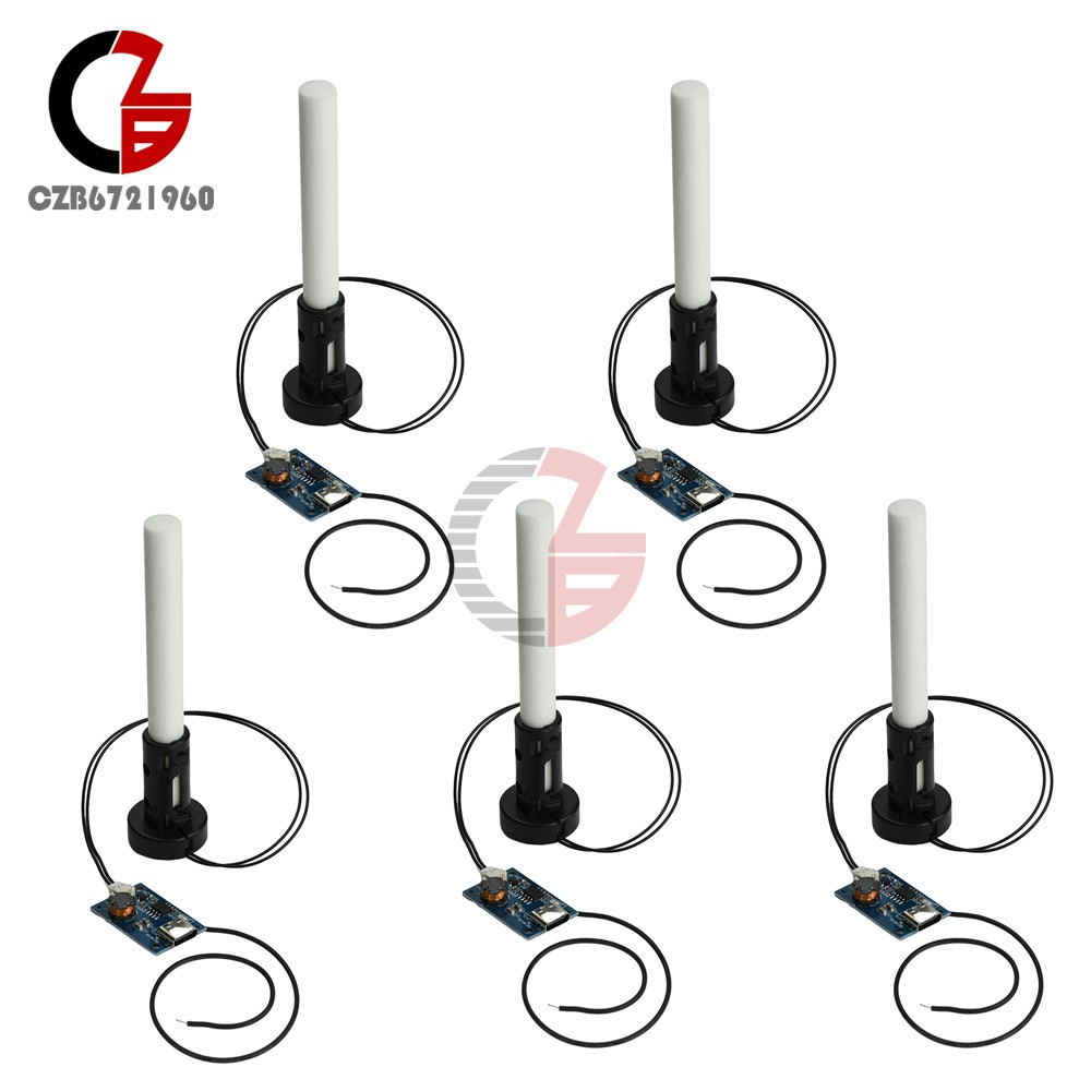 5 sets DC 5V Spray Air Plant Humidifier Module Atomization Driver Circuit Board
