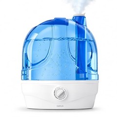 2.8L Large Capacity Ultrasonic Cool Mist Humidifier – Powerful Light blue
