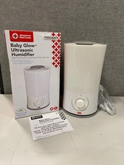 Humidifier First Years American Red Cross Baby Glow Ultrasonic Humidifier, White