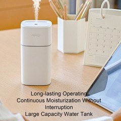 2-Top Fill Humidifier USB Personal Desktop Humidifier For Car Room Bedroom