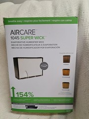 Aircare Evaporative 1045 Super Water Wick Humidifier Essick Air H12 NEW
