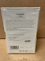 Humidifier USB Temperature Control Aroma Diffuser Handheld – Black 150W New Seal