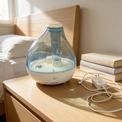 Pure Enrichment MistAire Ultrasonic Cool Mist Humidifier PEHUMIDIF White Blue