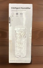 USB Desktop Crystal Humidifier 1000ml with 7 Colors LED Night Light, No Noise…