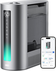 Humidificadores de 6 litros para dormitorio, vapor frío y caliente inteligente