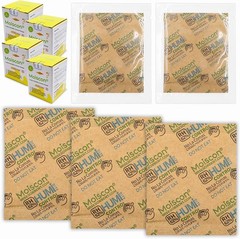 Individually Wrapped 60 Pack 62% RH Humidity Control Packets for Quality Storage