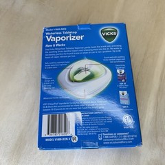 Vicks Waterless Tabletop Vaporizer V1800-BXN-V White