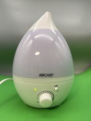 AIRCARE AURORA MINI ULTRASONIC COOL MIST HUMIDIFER LED LIGHTS & OIL DIFFUSER