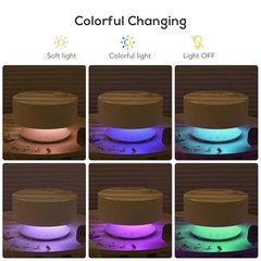 Humidifiers Easy to Clean,Essential Oil Diffuser, Colorful Night 1600ml