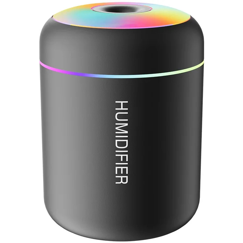 Mini USB Humidifier Essential Oil Diffuser LED Mist Maker Car Home Portable