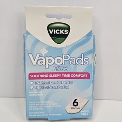 Vicks VapoPads Refill Soothing SLEEPYTIME 6ct