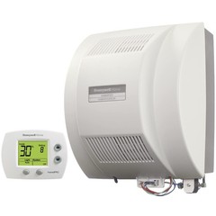 Whole Home Humidifier and Humidistat Gray
