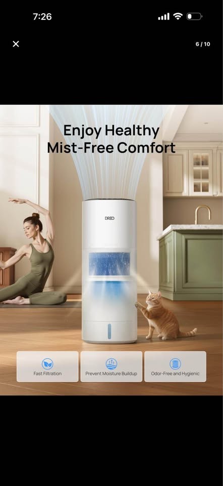 DREO 10L Smart Evaporative Humidifier HM774S