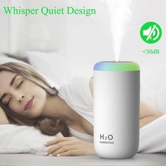 Mini Humidifier, 350ml Small Humidifier for bedroom, desk, portable, travel, …