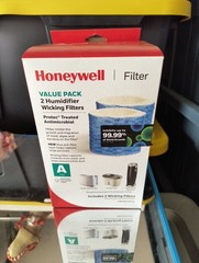 Honeywell HAC504 Series Filter, Humidifier Wicking Type A Value Pack-2 Filters