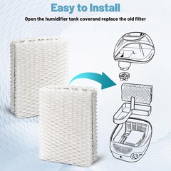 EFP Humidifier Wick Filter Replacements for Duracraft AC-813 (8 Pack)