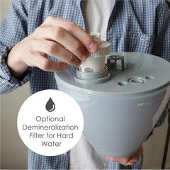 Whisper-Quiet 1 Gal Ultrasonic Cool Mist Humidifier with Auto Shut-Off