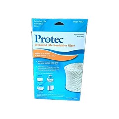 Protec Antimicrobial Cool Mist Humidifier Filter Replacement PWF2