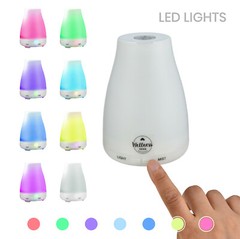 100ml Essential Oil Diffuser Humidifier Aromatherapy Ultrasonic 7 LED Aroma Mist