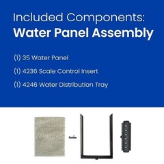 Whole Home Humidifier Maintenance Kit Water Panel Scale Insert Parts Tools New