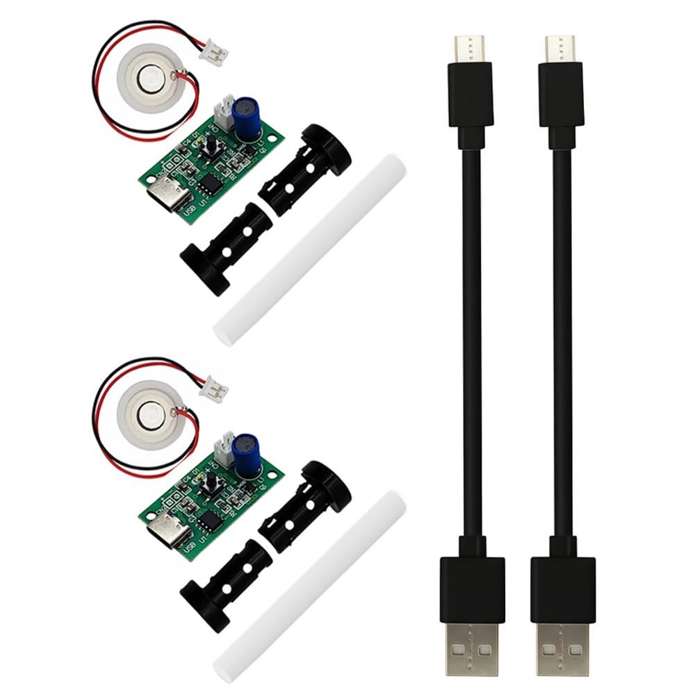 2 Sets USB Humidifieration Atomization Disc Type-C Interface DC 5V Atomizatio…
