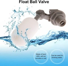 1/2 Inch Float Ball Valve for Automatic Filling – Durable ABS Water Management
