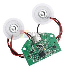 DC 5V Type-C USB Mini Ultrasonic Humidifier Dual Spray Module DIY Set Atomizing