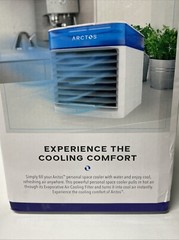 New ARCTOS TVL2105 Tabletop Portable Air Cooler – White