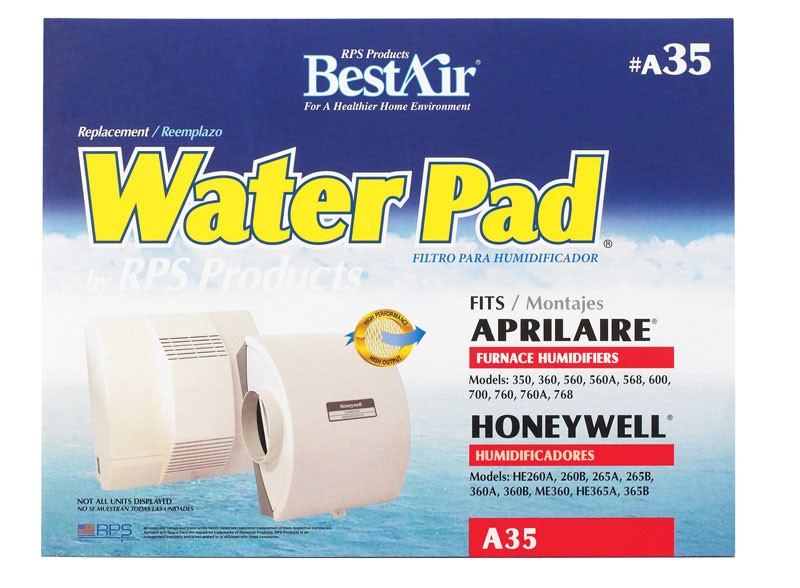 BestAir A35 Replacement Water Pad for Aprilaire 350 360 560A 568 600 700 760A