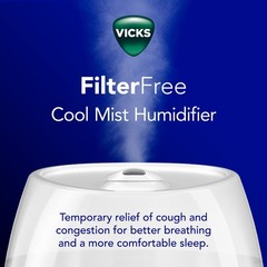 Vicks Cool Mist Ultrasonic Humidifier 1 Gallon 400 Sq Ft FREESHIP
