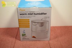 Crane Warm Mist Humidifier with Soothing Steam Treatment