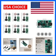 6PCS USB Humidifieration Atomization Disc Spray Humidifier Module 5V Mirco US…